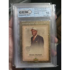 Kevin Durant Graded Rookie Card
